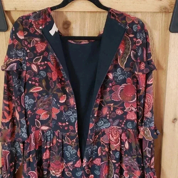 Loft Hydrangea Bouquet dress size 8 - Picture 9 of 9